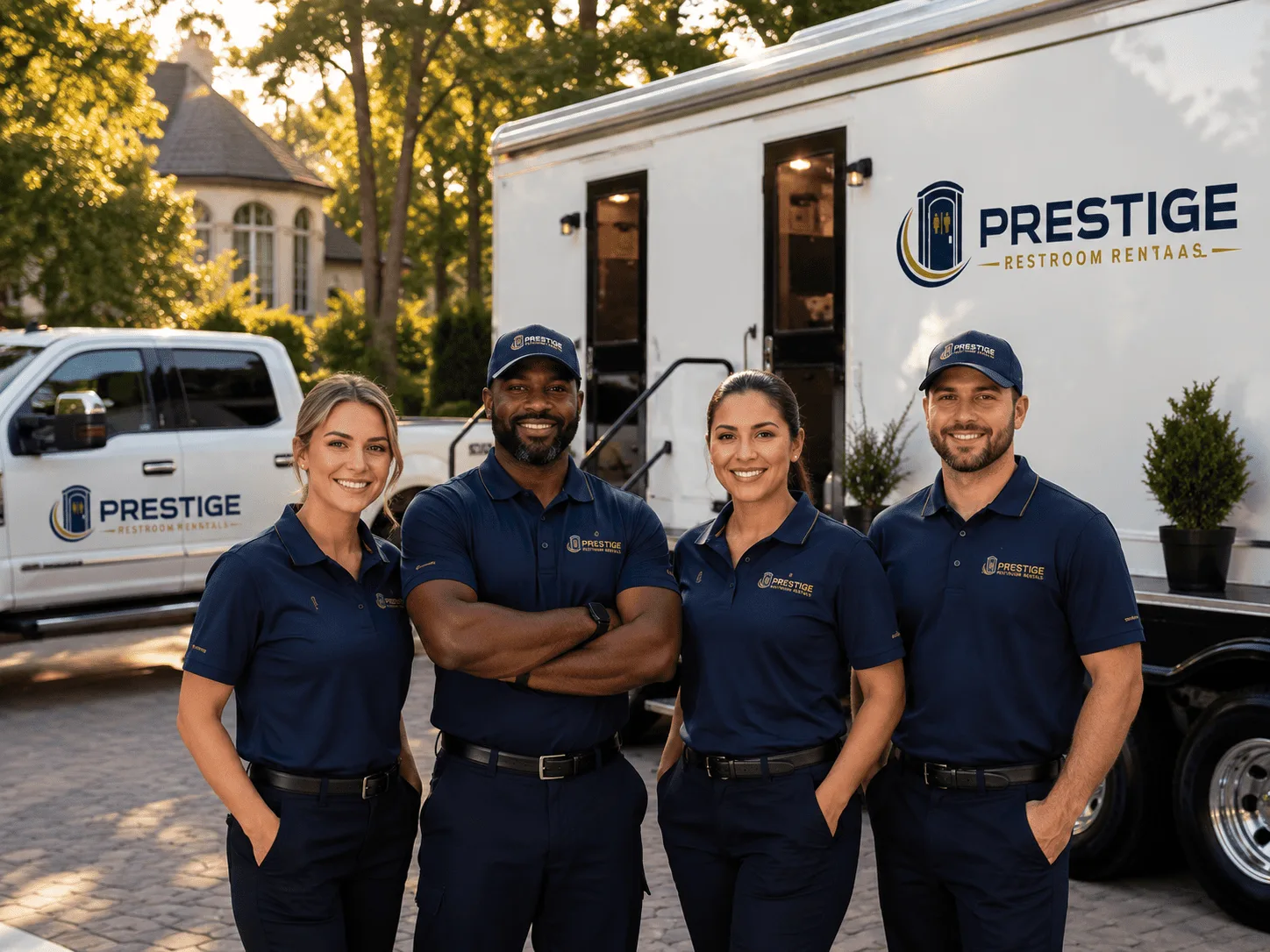 Trusted Luxury Portable Restrooms company in Santa Fe, TX